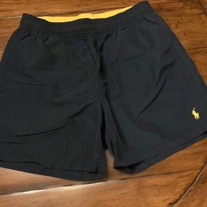 Polo Ralph Lauren Navy Blue swim trunks size M
